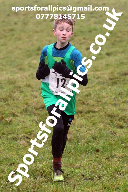 Boys under-13s, NECAA Junior Cross Country Relays, Thornley Farm, Peterlee, Saturday, December 12th. Photo: David T. Hewitson/Sports for All Pics